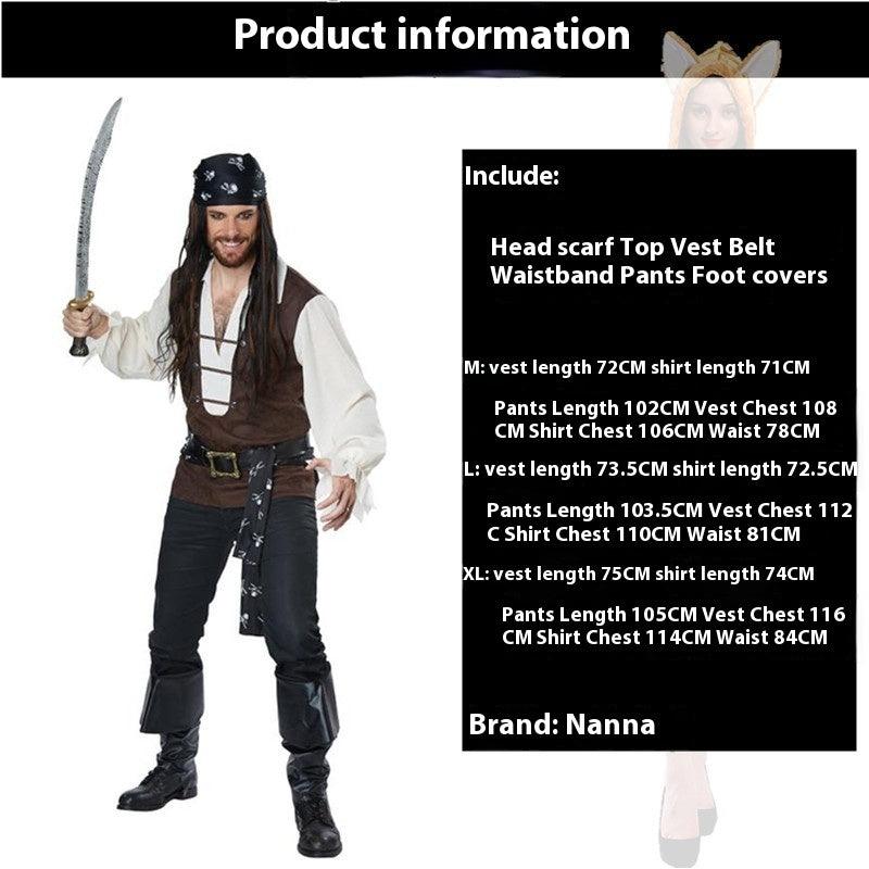 Halloween Various Style Costume -Adults Unisex -Stage Performance Costume - Pirates