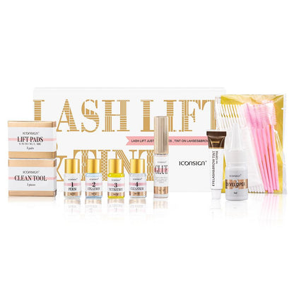 Lash Lift Eyelash Eyebrow Dye Tint Kit Lashes Perm Set Brow Lamination Makeup Tools ICONSIGN