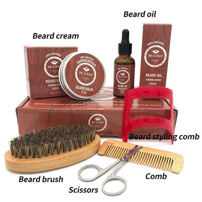 Beard Deluxe Care Set- Sandalwood