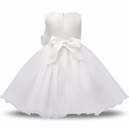 Princess Flower Girl Dress Summer Tutu Wedding Birthday Party Dresses