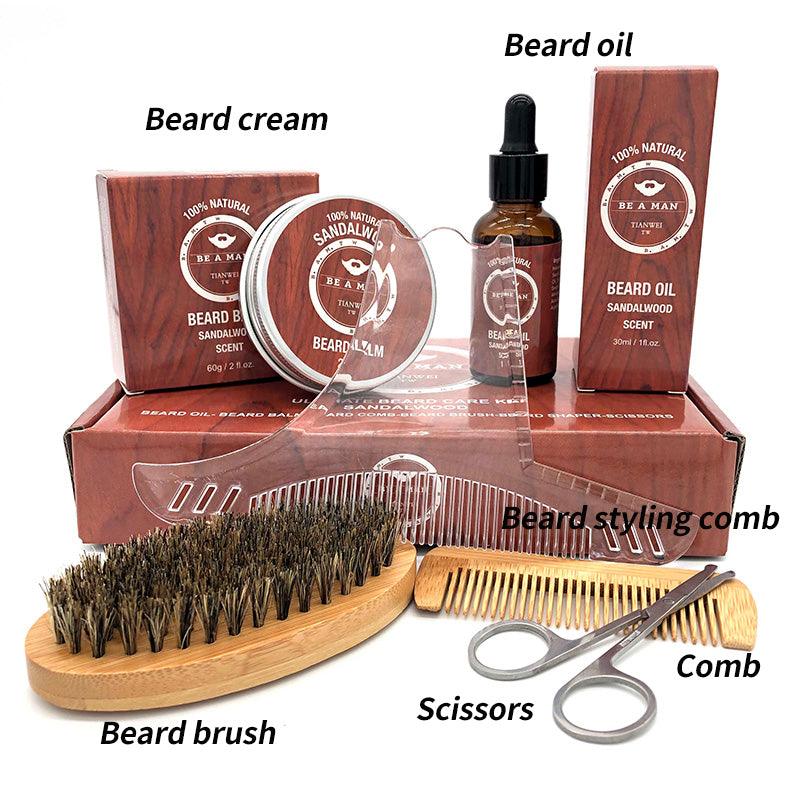 Beard Deluxe Care Set- Sandalwood