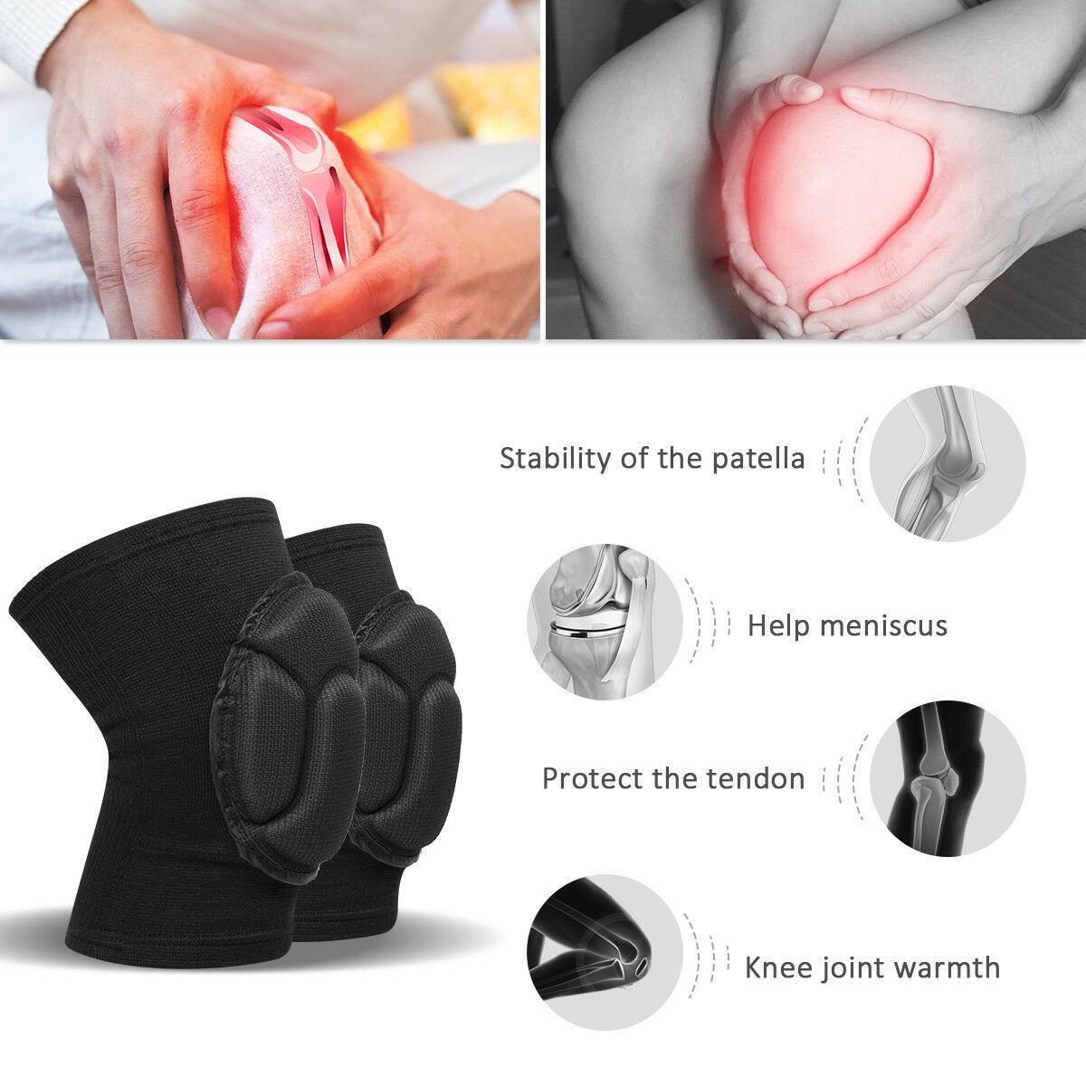 Knee Pads Leg Protector Sport-Work Flooring Construction 2xProfessional