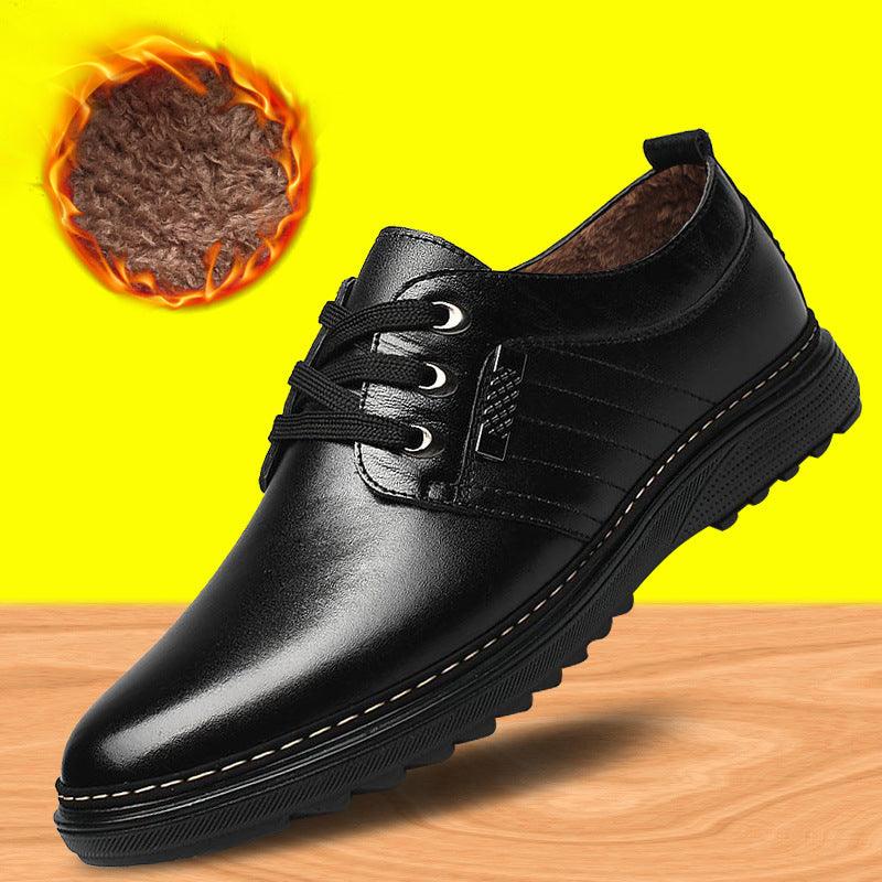 Men's Business Casual Round British Design Shoes