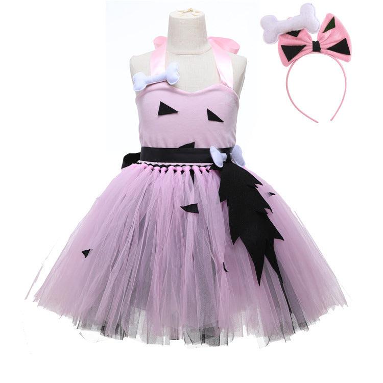 Royal Vampire Gothic School Girl or a Rainbow Witch Halloween Costume.-Childs