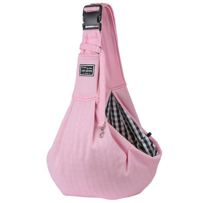 Pet Travel Shoulder Crossbody Bag Cotton Comfort Single Sling Pet Carrier For Travel - Comfortable Single Shoulder Dog And Cat Bag