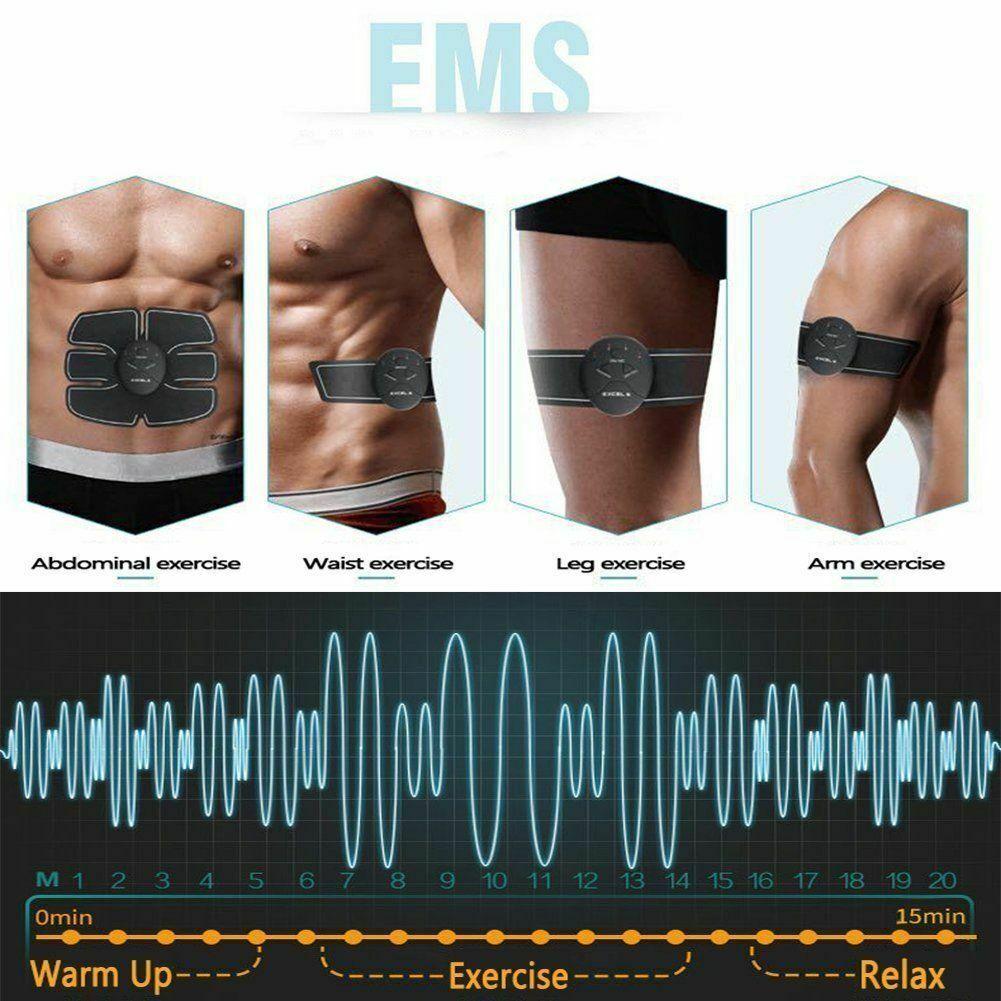 Muscle Electric Toner Machine-ABS Toning Belt Simulation Fat Burner Belly Shaper