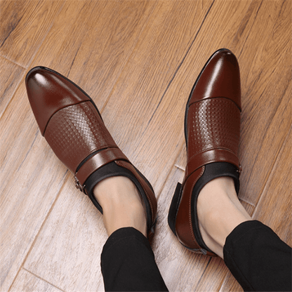 Mens Breathable Formal Leather Shoes