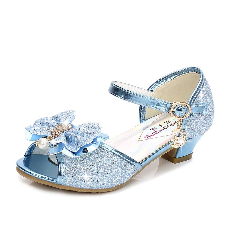 Stunning Princess Crystal Girls High Heel Shoes