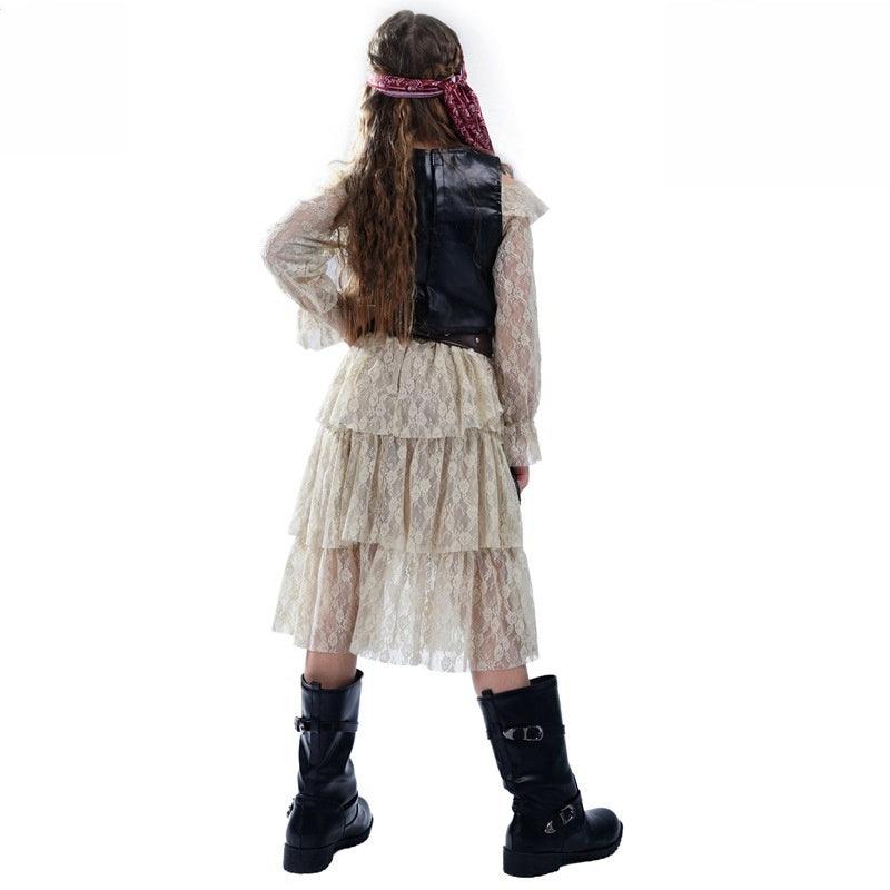 Lace Pirate Skirt, Girl's Pirate Party Costumes