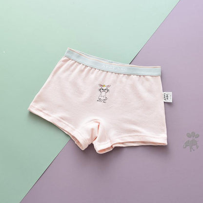 Girls Underwear Cotton' Knicker Boxers x 5