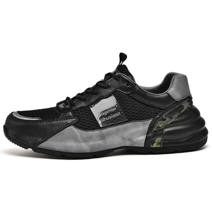 Mens Unique Design Stylish Breathable Mesh Trainers