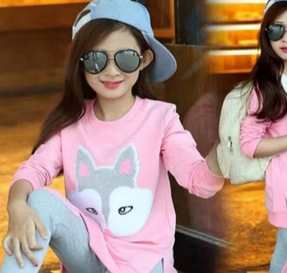 Girls' Cute Animal Outfit Sets