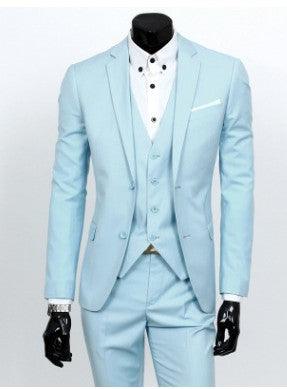 Men's Classic White Pocket Chief Suits