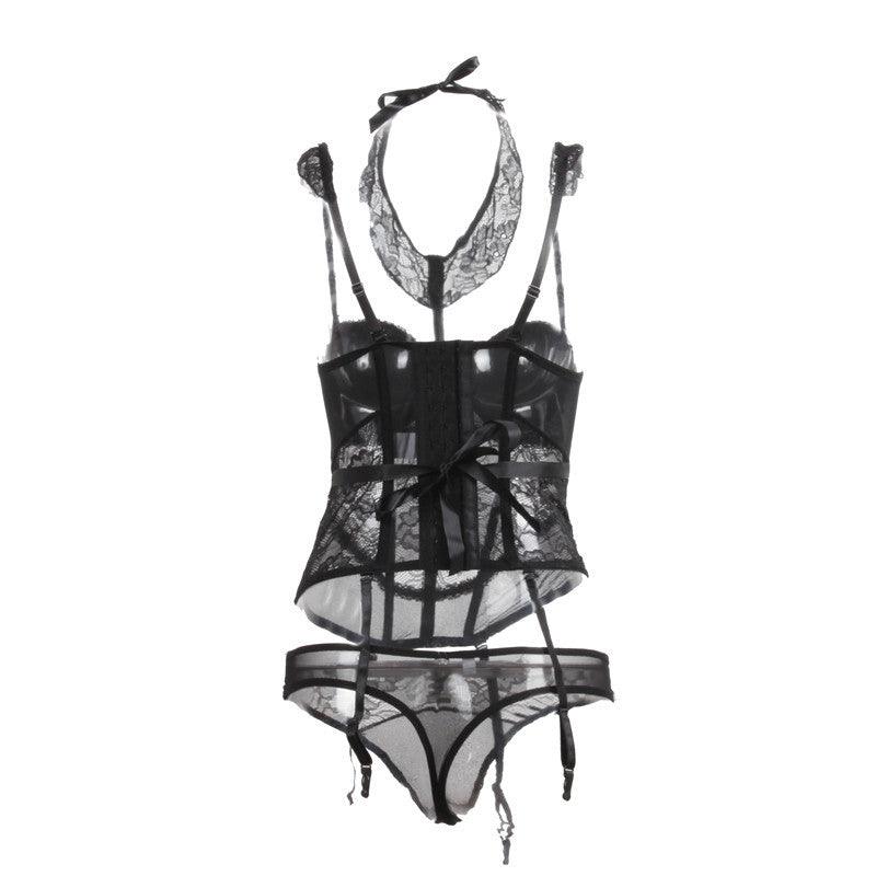 Ladies Lingerie Lace Shapewear Vest Suit