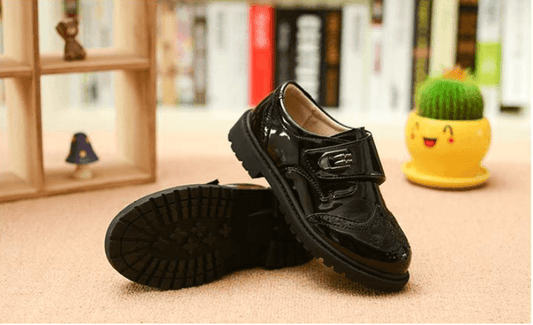 Boys' Leather Casual Single Shoes