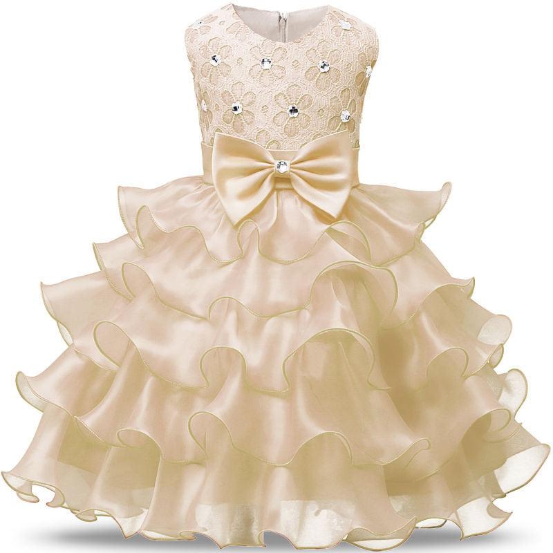 Girls Beautiful Sleeveless Giselle Style Princess Dress