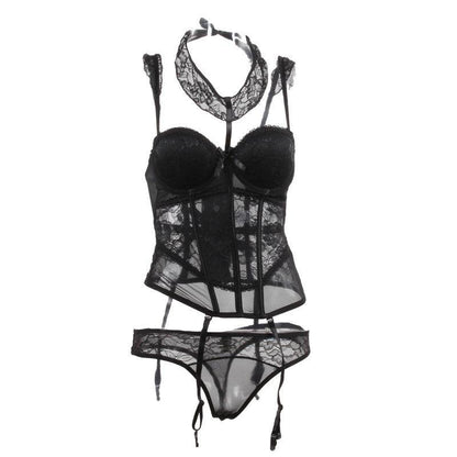 Ladies Lingerie Lace Shapewear Vest Suit