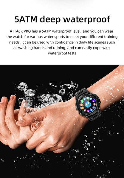 Smart Sports Watch Three-proof Outdoor = Bluetooth Calling - Mens