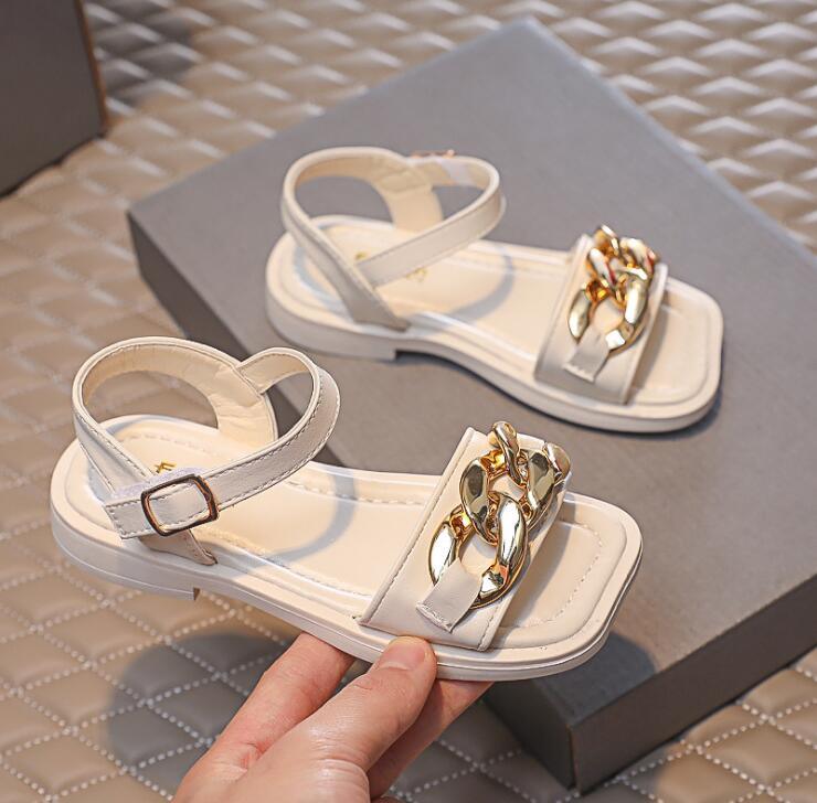 Girls Unique Design Retro Sandals Toe Beach - Princess Shoes