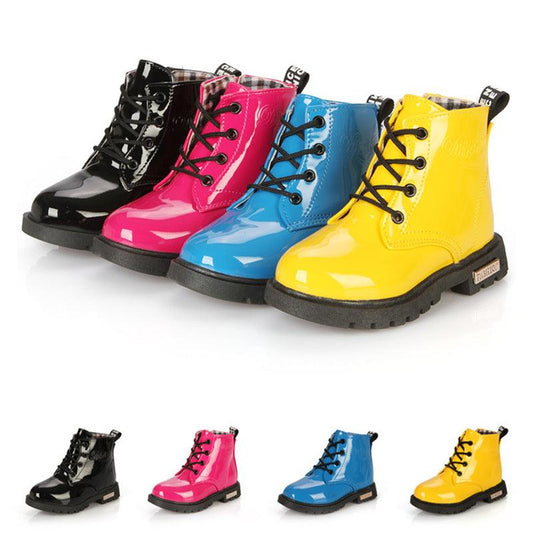 Girls Short Doc Martin Boots