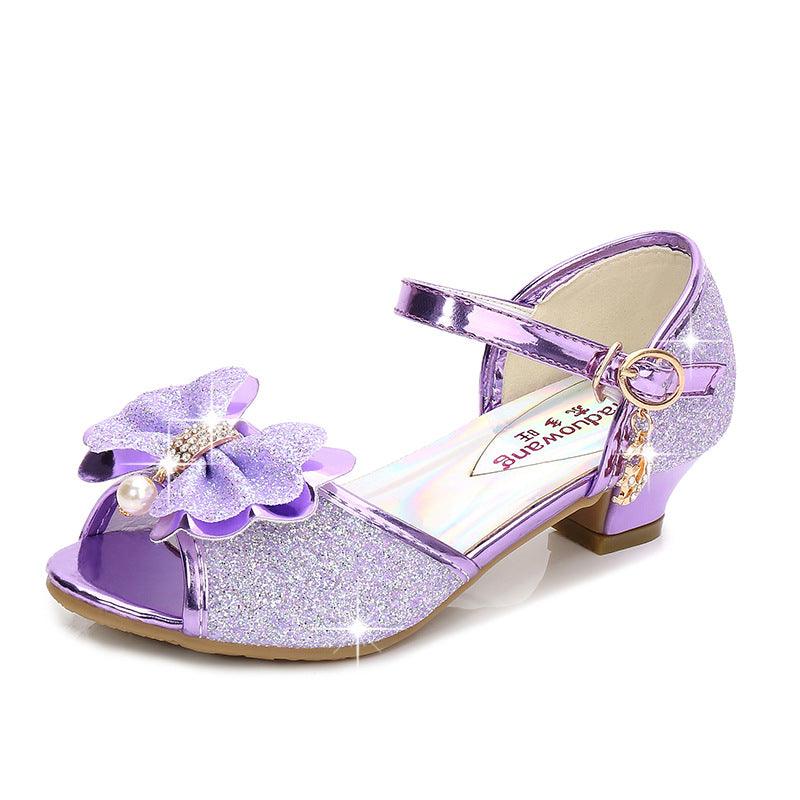 Stunning Princess Crystal Girls High Heel Shoes