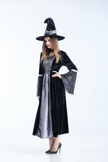 Halloween Carnival Fancy Dress Women Magic Moment Costume-Adult Sorceress Cosplay Costume -