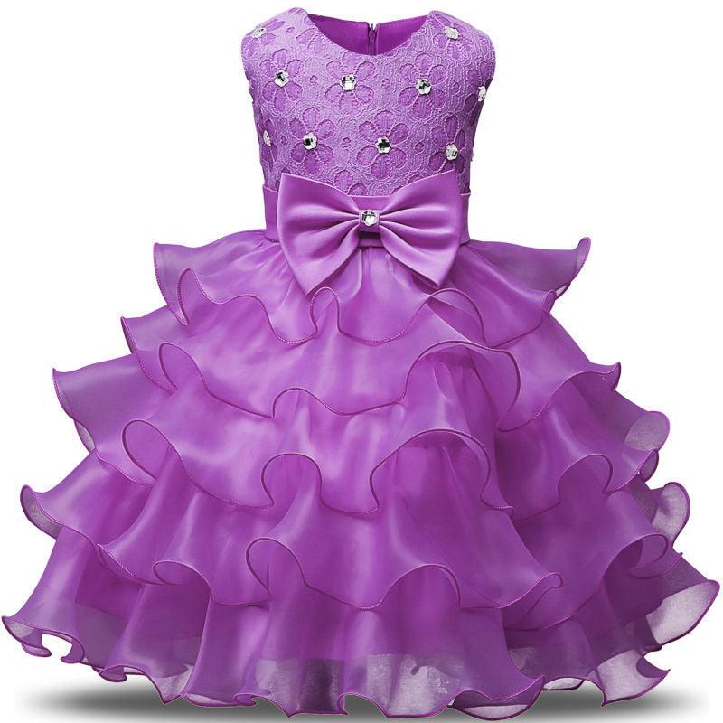 Girls Beautiful Sleeveless Giselle Style Princess Dress