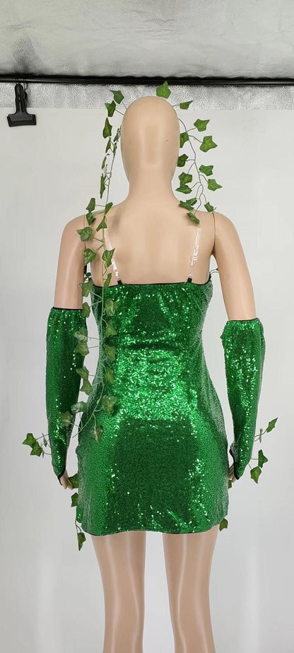 Sequin Costume for Ladies: Halloween Dress