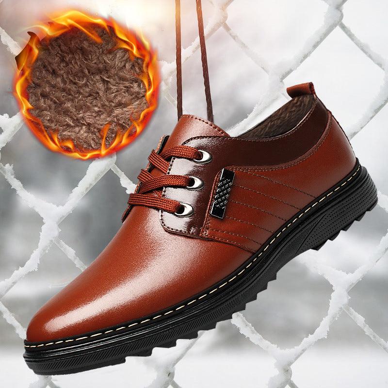 Men's Business Casual Round British Design Shoes