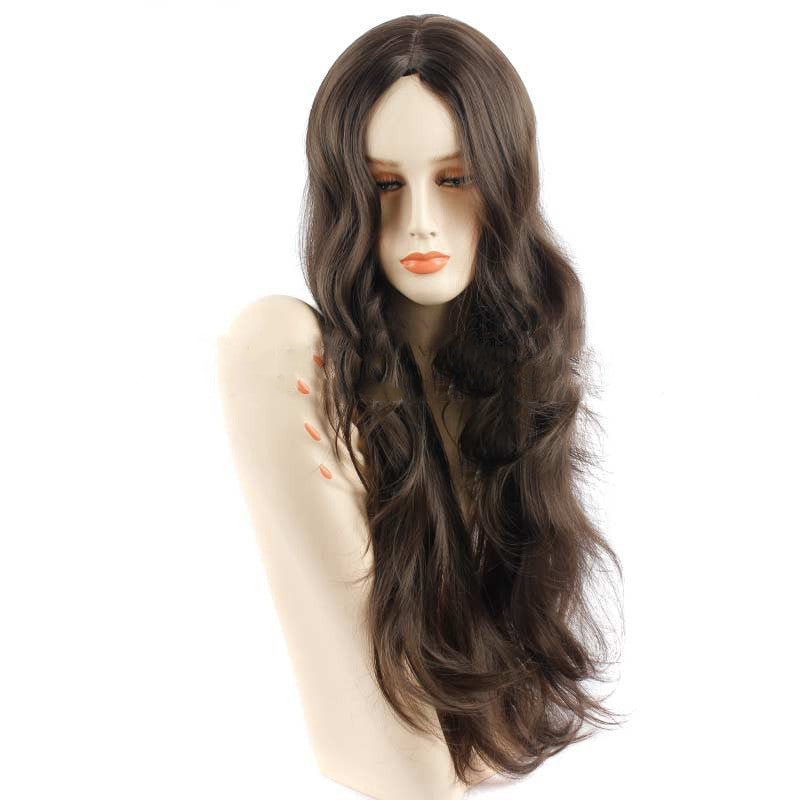 Head Covering - Beautiful Long Curly Hair Design - Stylish Unique Wig