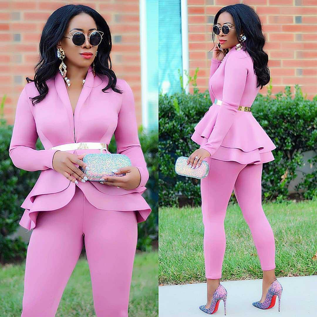 Ladies Stylish Pencil suit With Unique Style Jacket