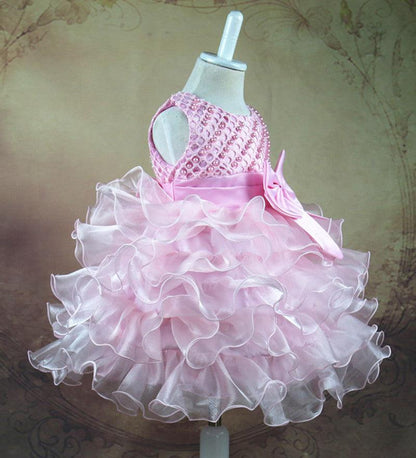 Girls' Bow String Beads  Beauty Princess Dress