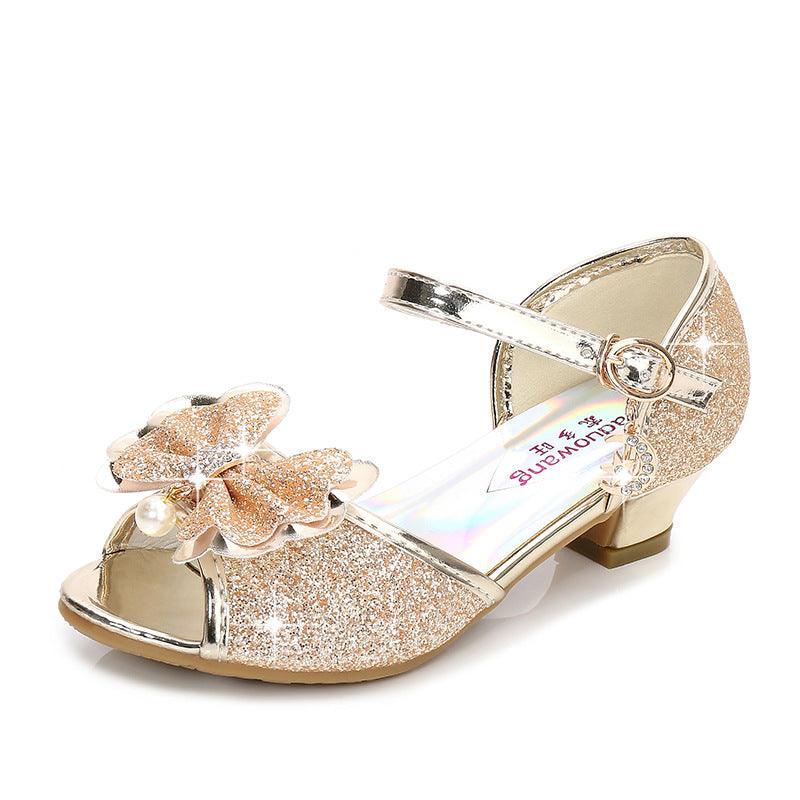 Stunning Princess Crystal Girls High Heel Shoes