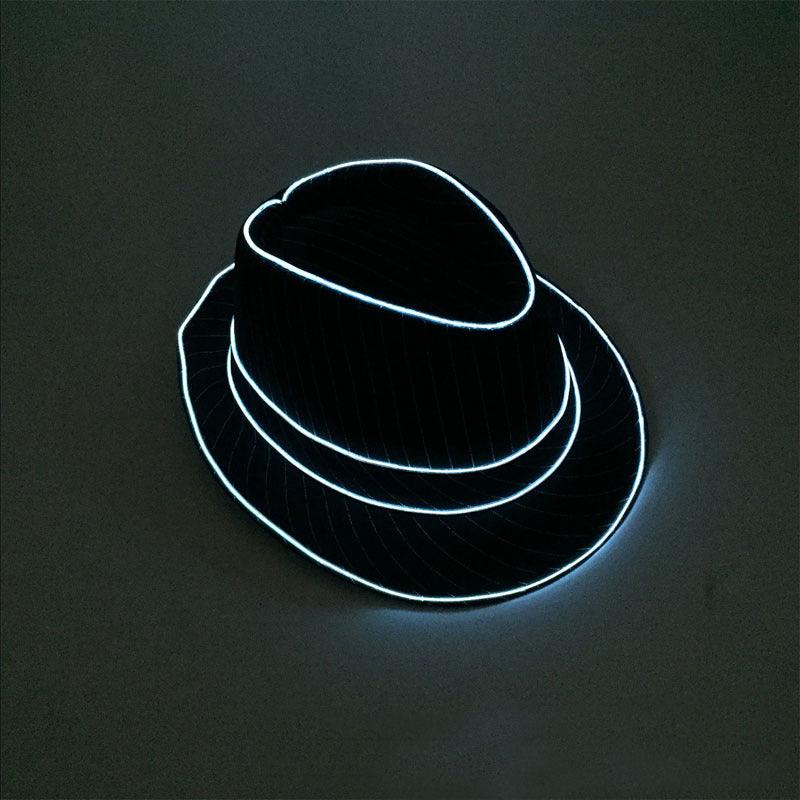 Glowing Top Hat Fancy Dress Party Performance Fluorescent Hat