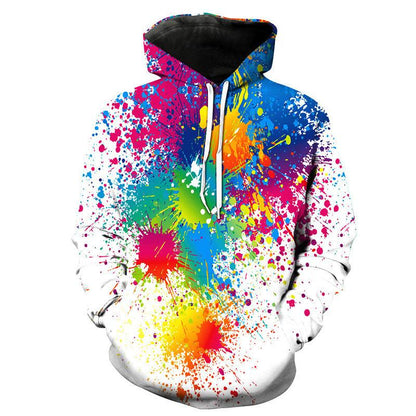 Unisex Spill Milk 3D Printed Hoodies