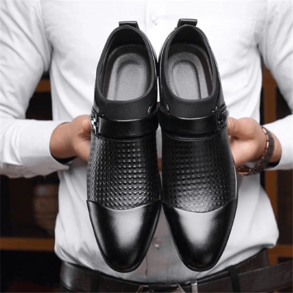 Mens Breathable Formal Leather Shoes