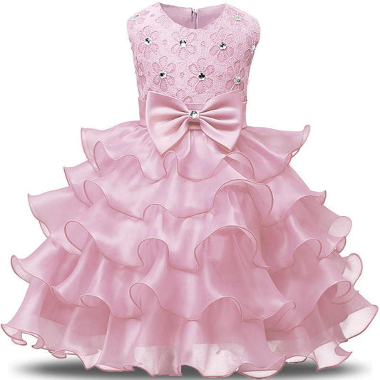 Girls Beautiful Sleeveless Giselle Style Princess Dress