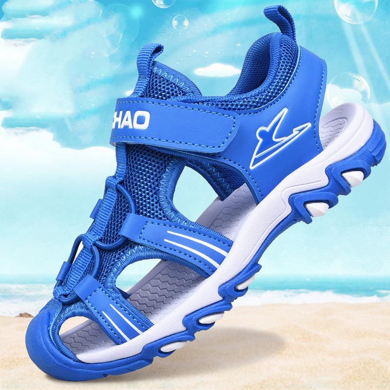 Boys Unique Baotou Soft Sole Beach Non-slip Sandals Shoes