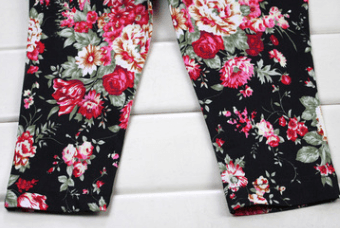 Girls Floral Outfit Set