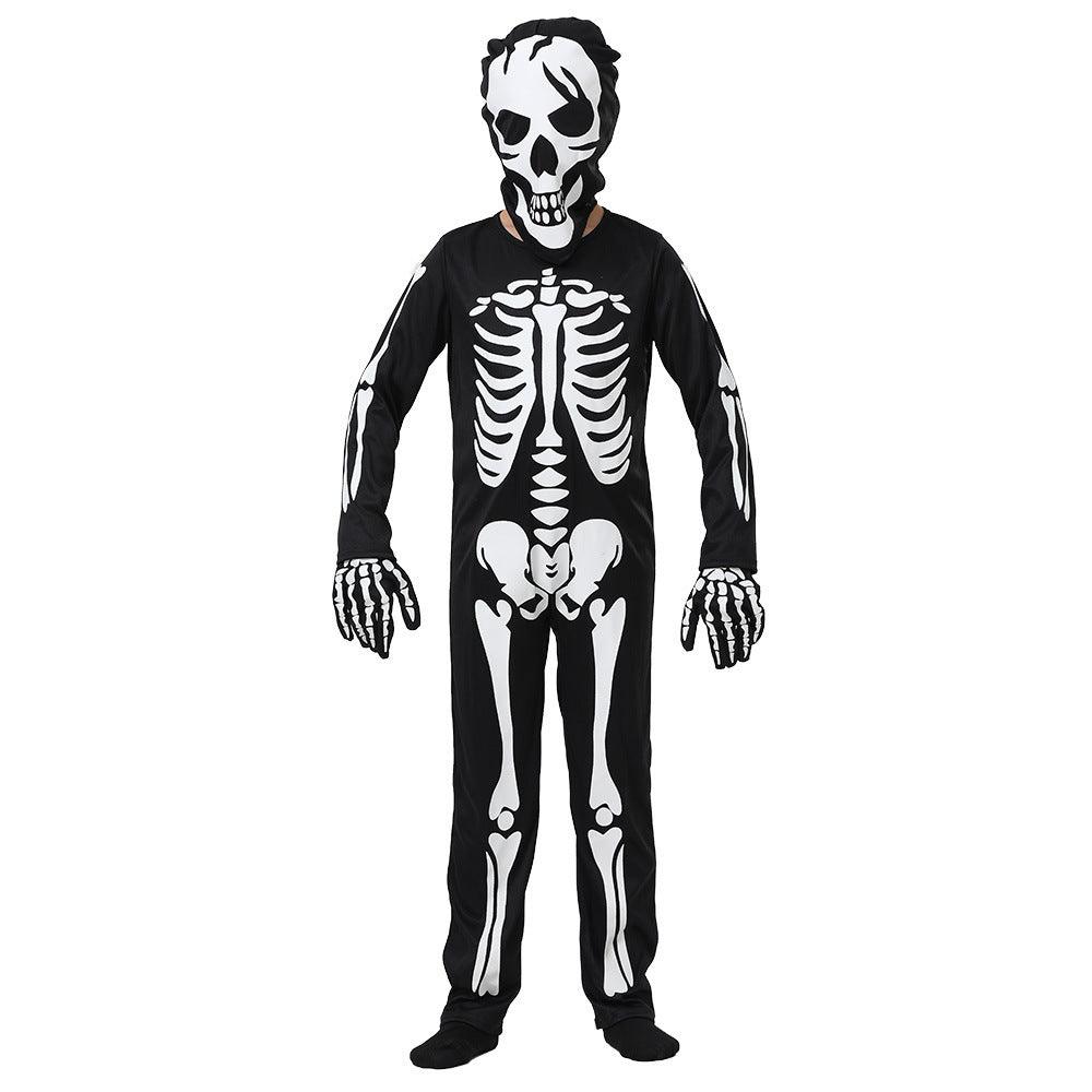 Glow in the Dark Skelton Halloween Party Cosplay Costume - Adult