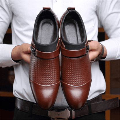 Mens Breathable Formal Leather Shoes