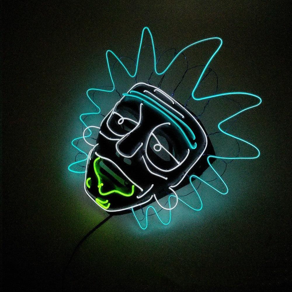 LED Makeup Ball Party Fluorescent Mask