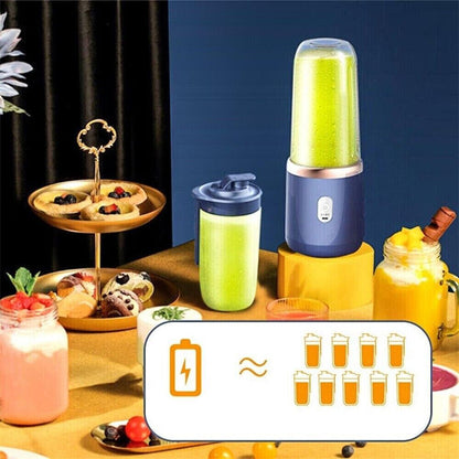 Portable Electric Blender Smoothie Mini Juicer Fruit Machine 400ml