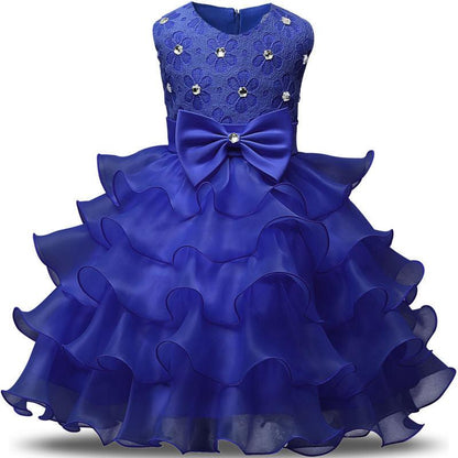 Girls Beautiful Sleeveless Giselle Style Princess Dress