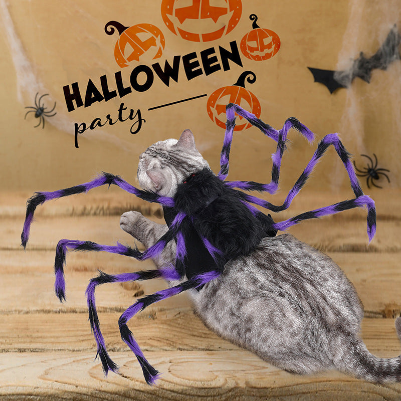 Halloween Big Spider Pet Costumes