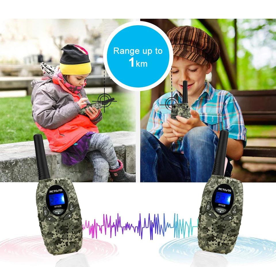 Retevis RT628 Walkie Talkie Children 2pcs Walkie-talkie Toy Radio Communicator