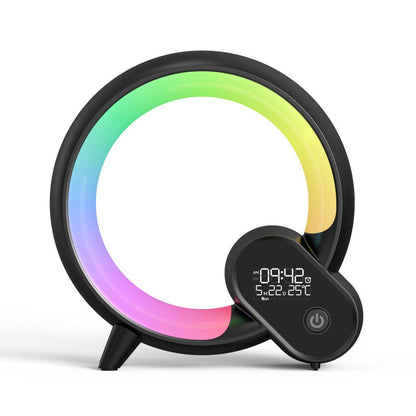 Alarm Clock Bluetooth Audio Intelligent Wake-up Q Colorful Atmosphere Light