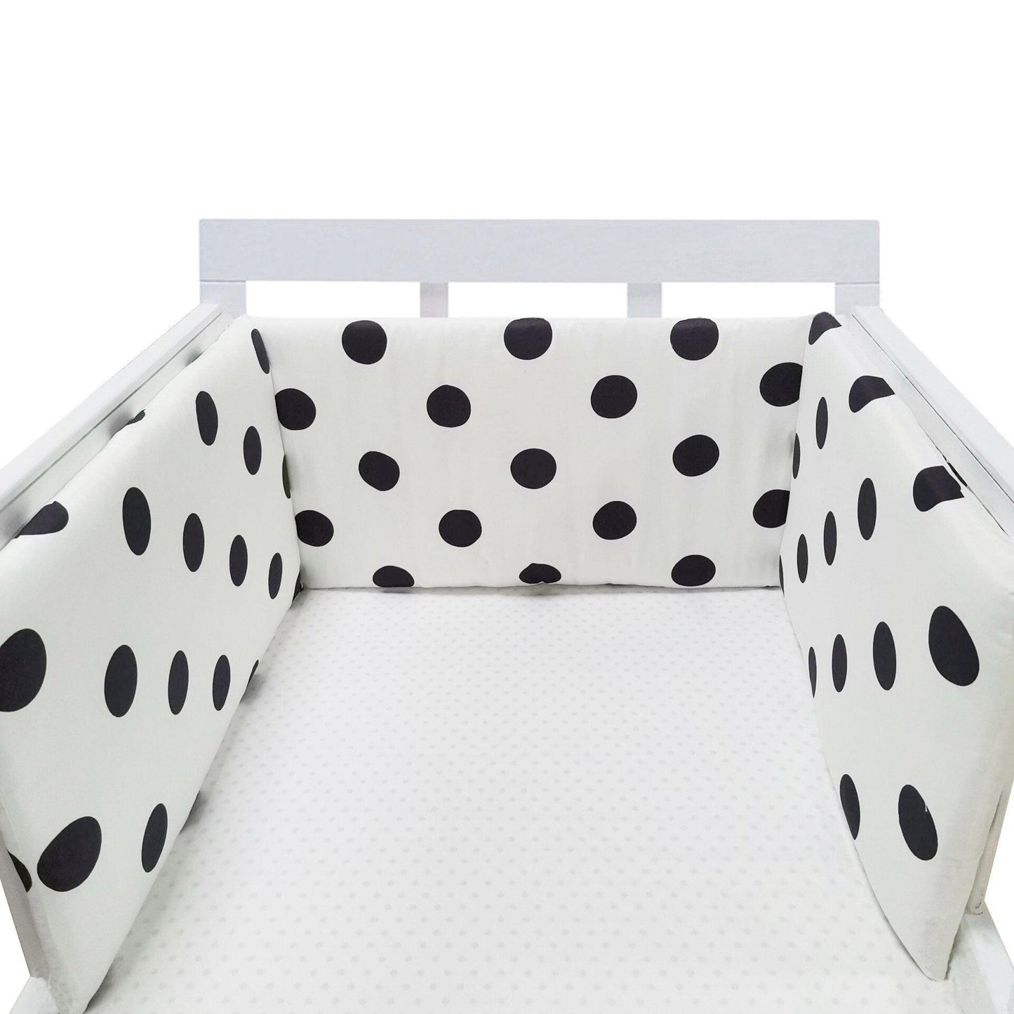 Thick One-piece Crib Around Cushion Cot Protector Pillows