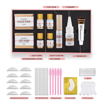 Lash Lift Eyelash Eyebrow Dye Tint Kit Lashes Perm Set Brow Lamination Makeup Tools ICONSIGN