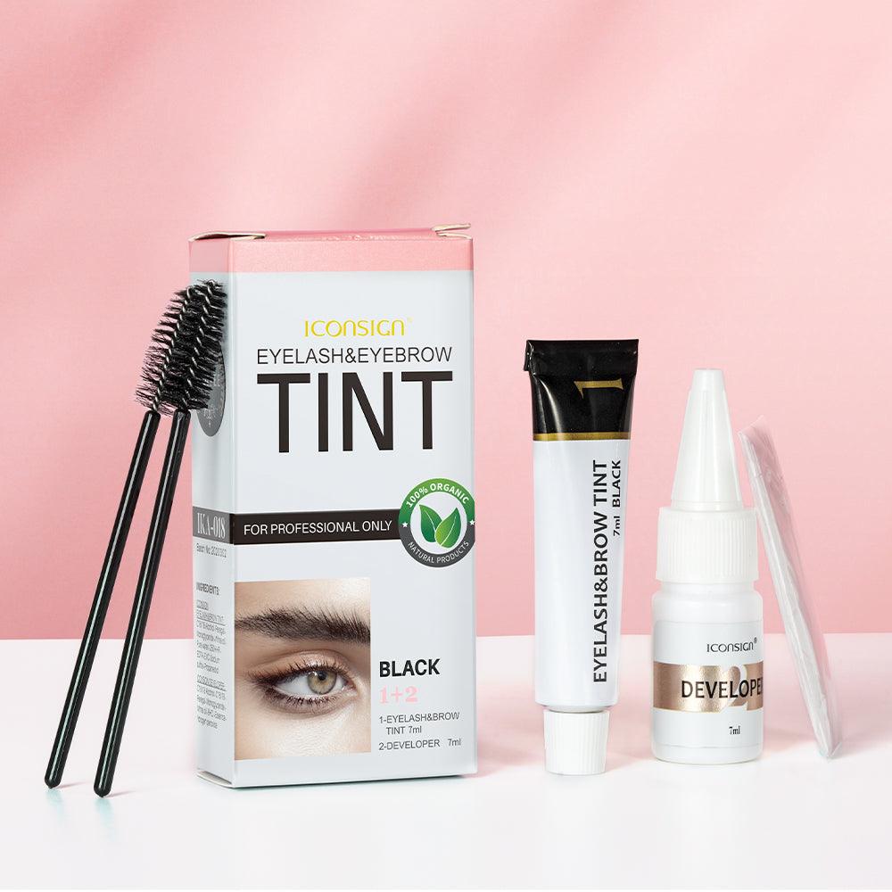 Eyelash Eyebrow Dye Tint Kit Brow Lamination Mascara Lift Tinting Makeup Tools